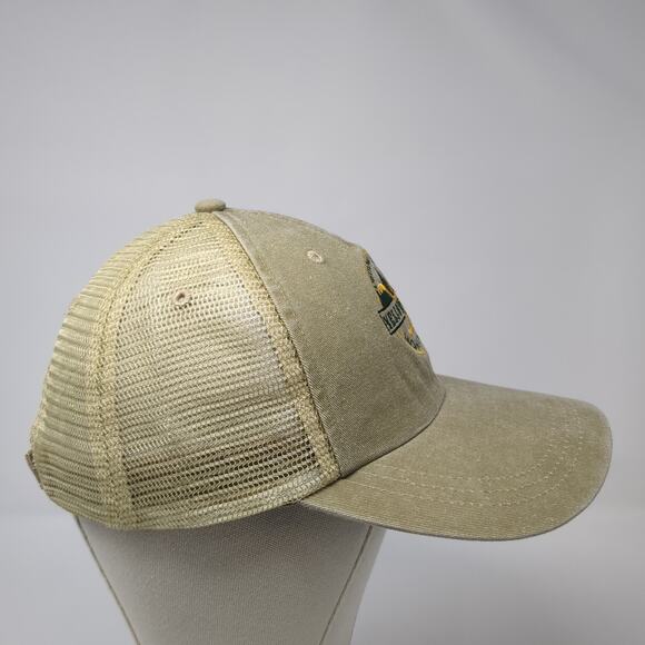 Yellowstone Dutton Ranch Montana Trucker Hat Brown One Size Adjustable Mesh Back - Picture 4 of 8